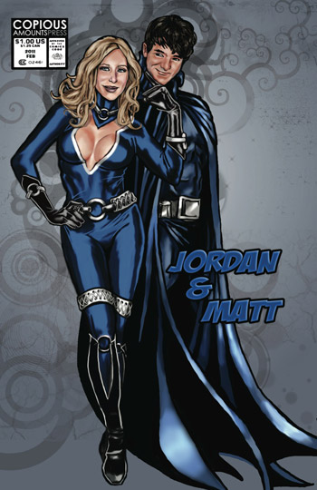 Custom Comic Book Cover by Copious Productions